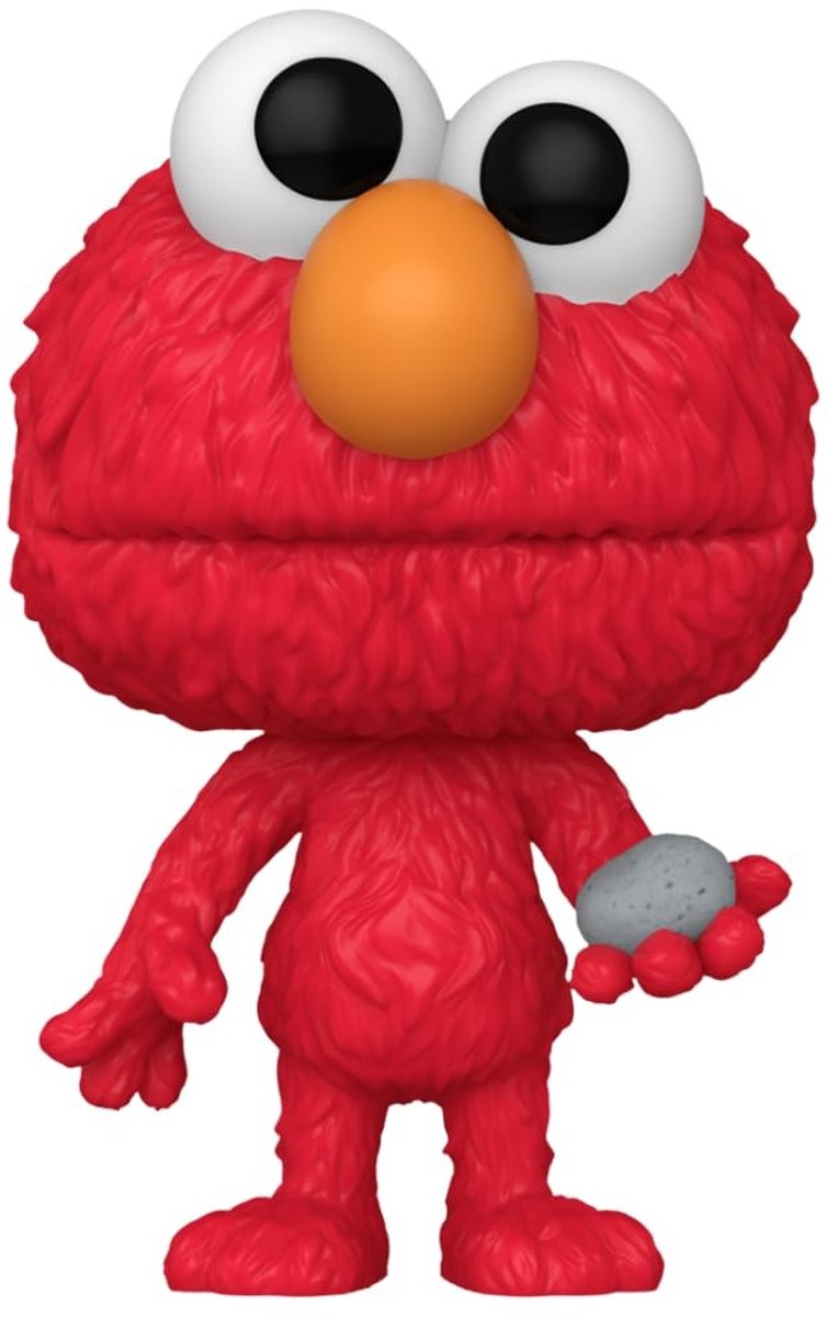 Vinyl Figuur Elmo met Rocco - Multikleur