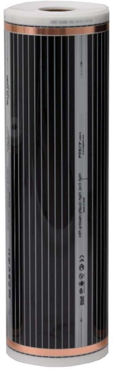 Comfort Verwarmingsfolie 100 Watt/m² - 50 cm Breed