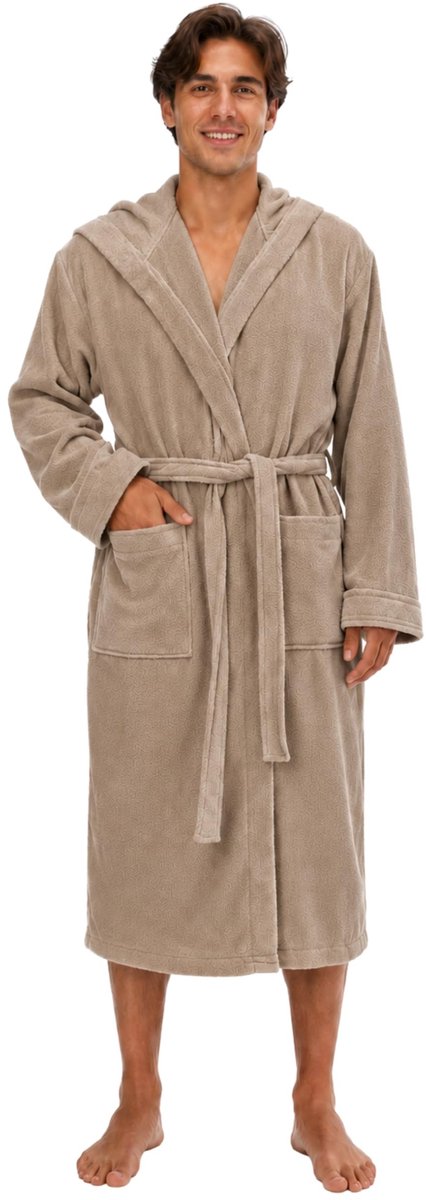 Microfiber Badjas met Kap - Zacht en Absorberend