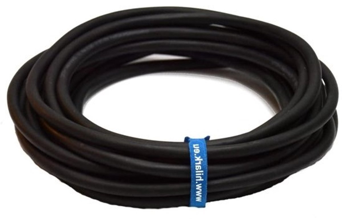 Hilark Rubberen kabel H07RN-F 3x1,5mm2 (3g1,5mm2) (25m, zwart)