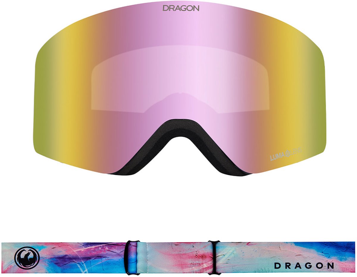 Dragon Alliance R1 OTG Skibril - Sunset/LL Pink Ionized & LL Light Rose
