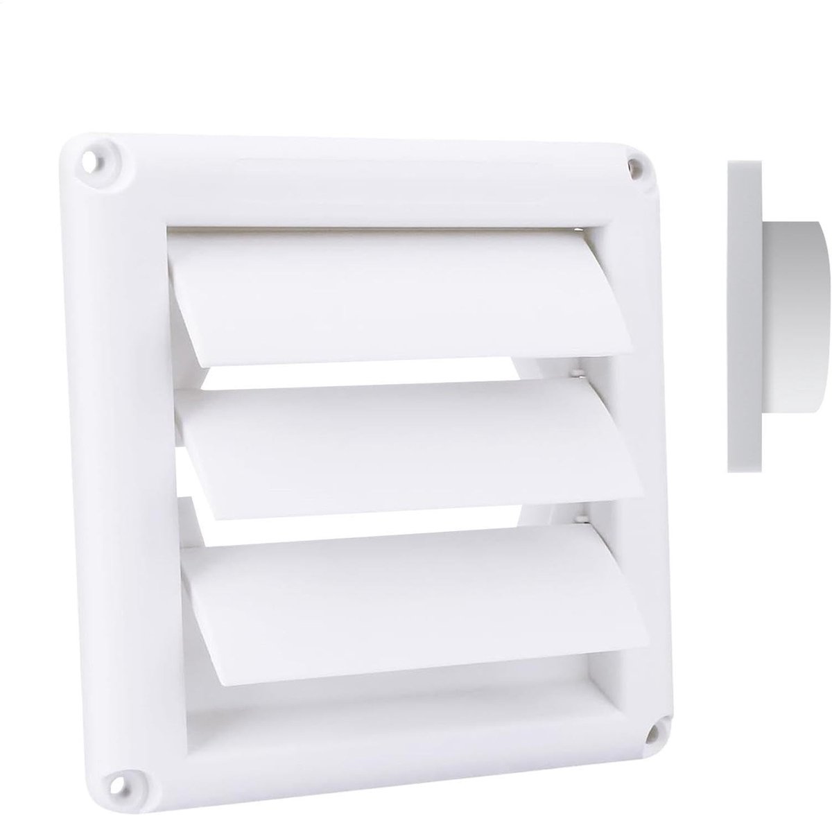 Buiten Droger Ventilatierooster - Zelfsluitende Lamellen