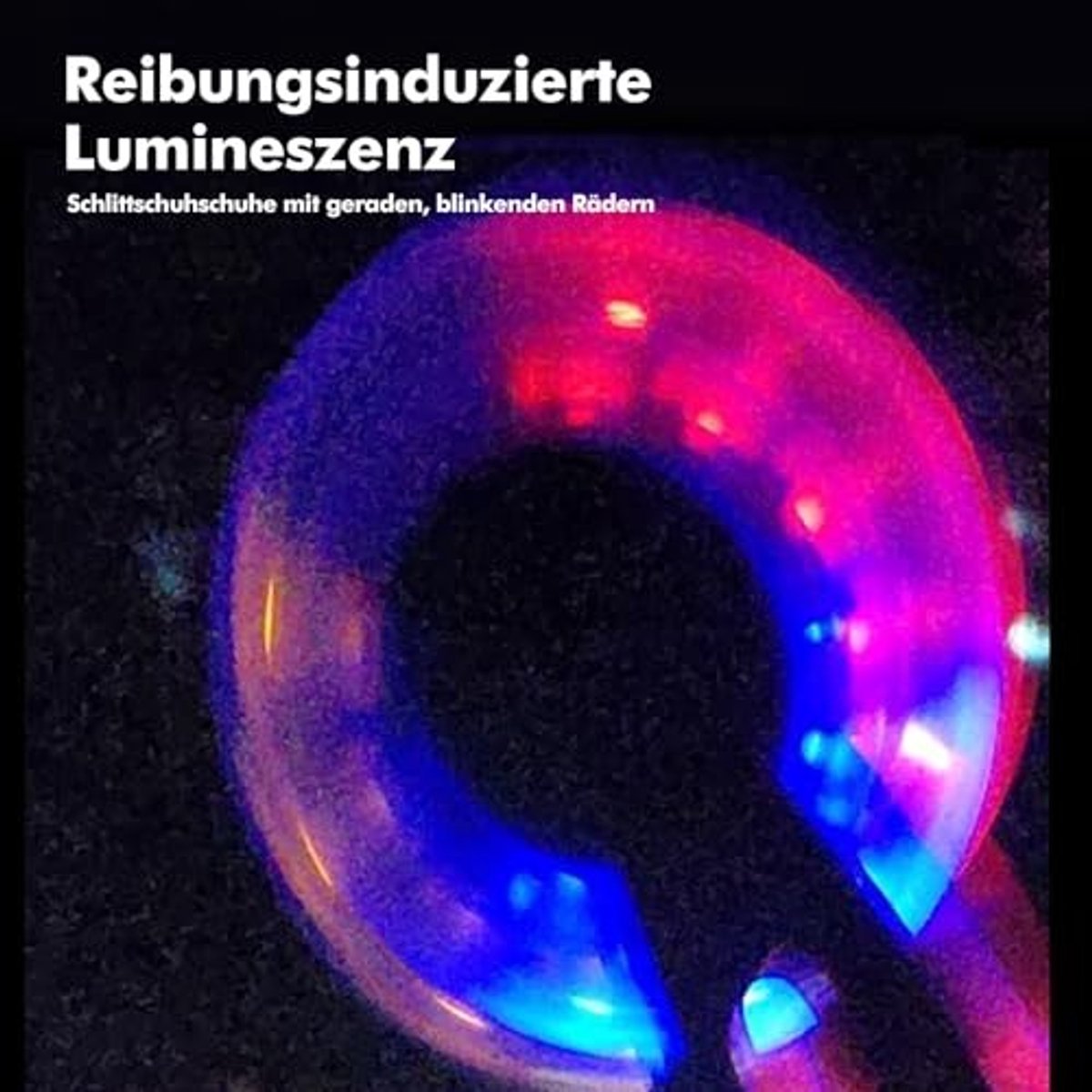 Set van 8 LED Inline Skate Wielen - 72 mm, Luminous en Duurzaam