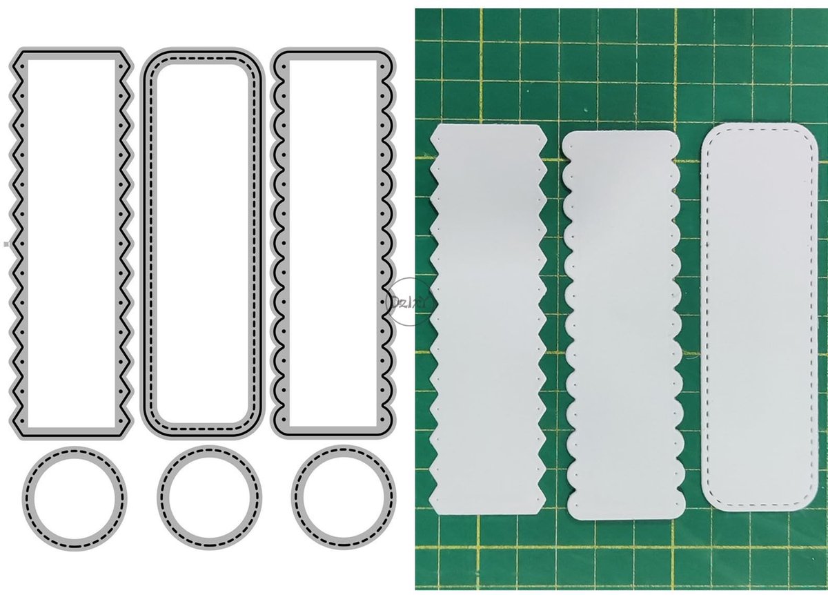 Snijmessen voor papier - Diverse ontwerpen voor scrapbooken