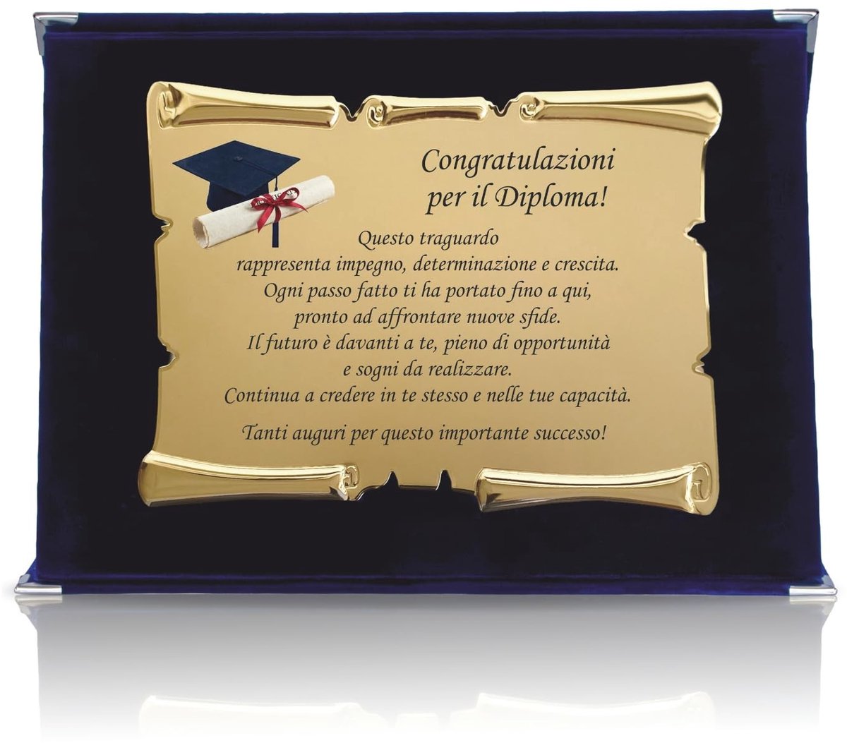 Diplomabord met Perkament in Fluwelen Doos - Elegant Aandenken