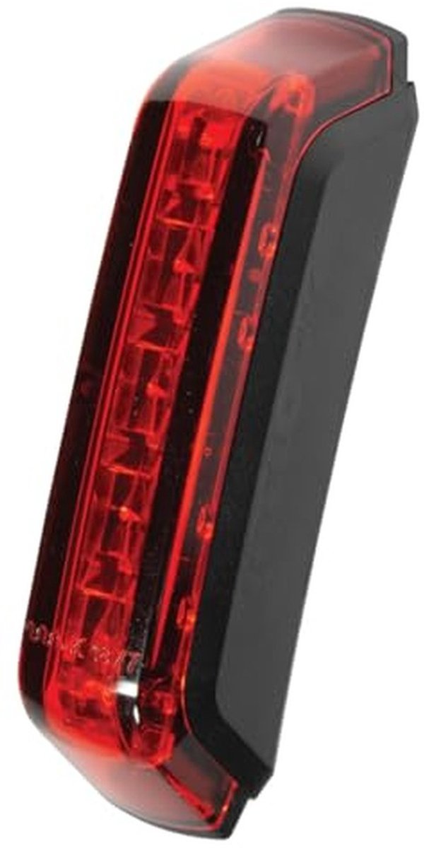 Dynamo Achterlicht met Parkeerfunctie - Rood