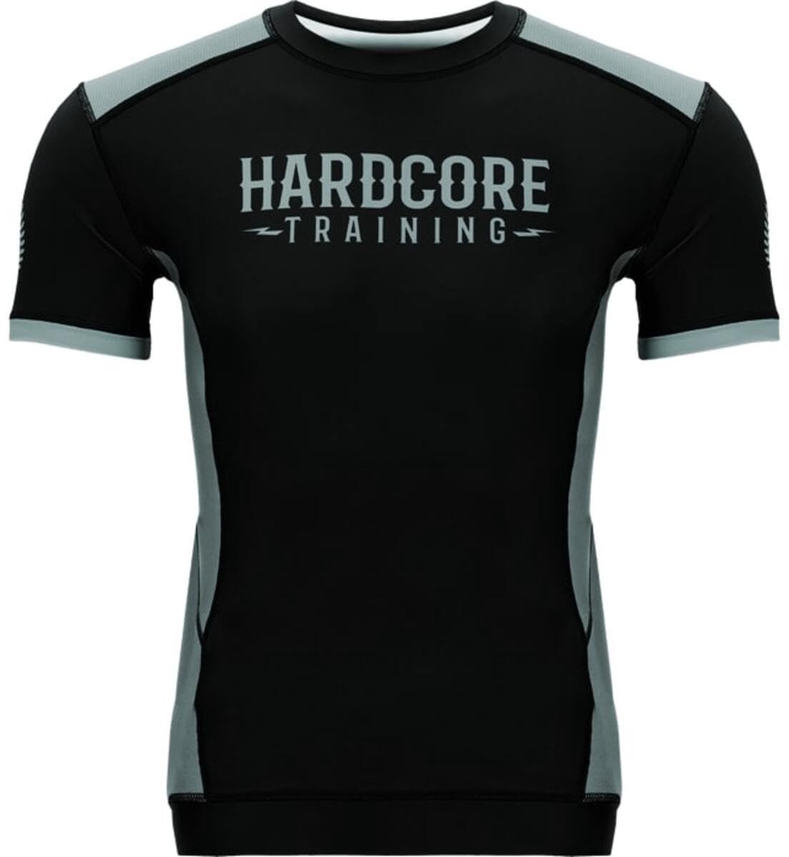 Heren Rash Guard Compression Shirt - Zwart