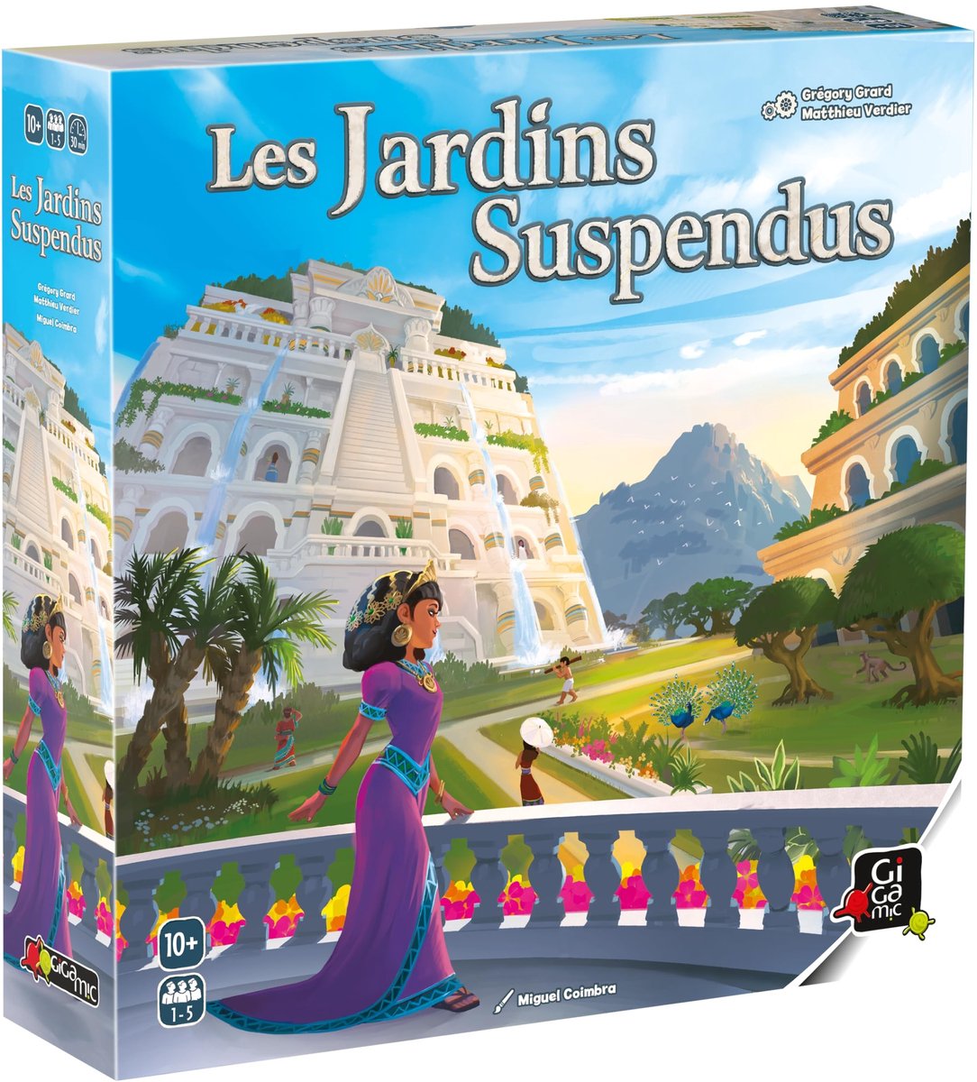 Hanging Gardens - Familie Spel met strategie en puntenscores - Voor 1-5 spelers vanaf 10 jaar