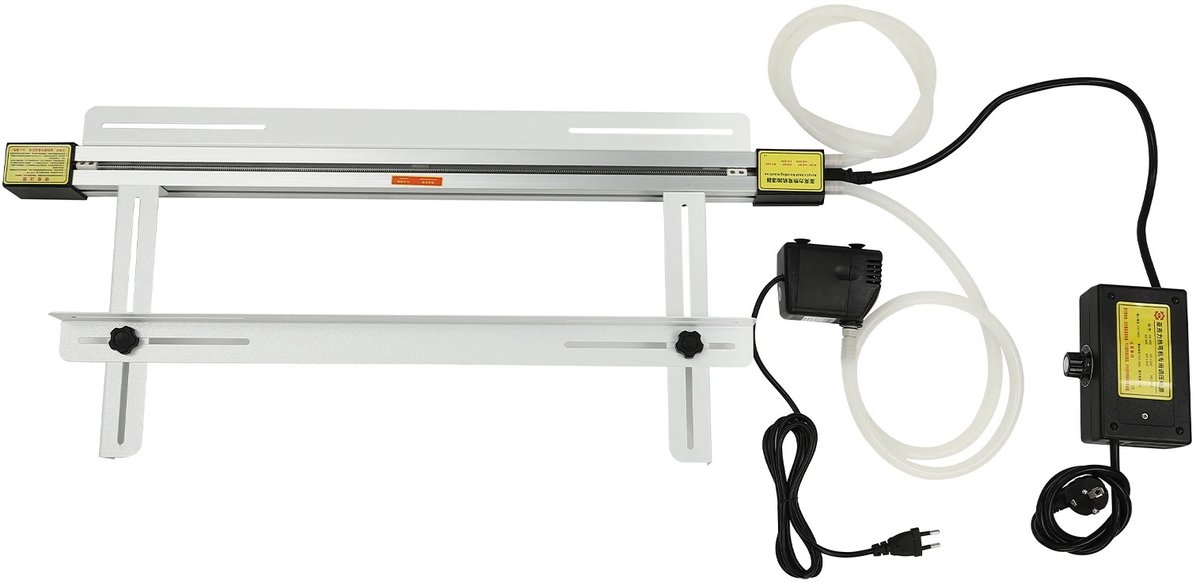 Cellista Acryl Buigmachine 1000W - Kunststof Buigmachine - Plexiglas Buigmachine - PVC Warmtebuiger - Verstelbare Beugel - 0-420°C - 60 cm - Wit
