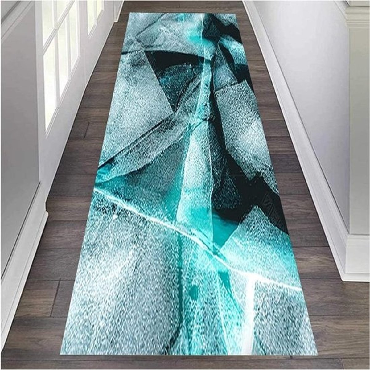 Runner tapijt - Vloerkleed loper Antislipmat - Vloerbescherming - Op maat te snijden - 140x400 cm - A
