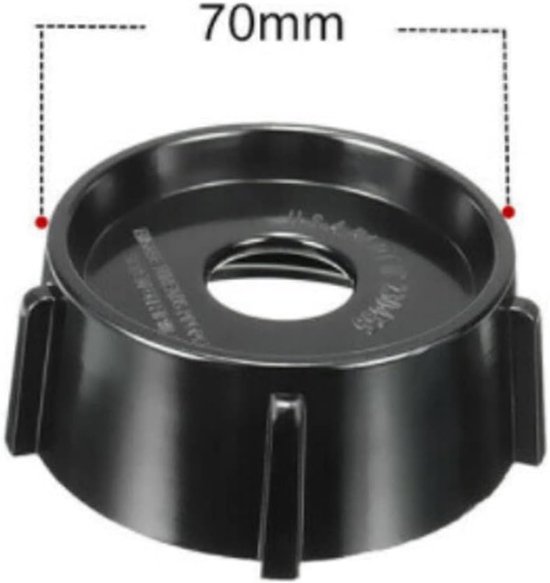 Vervangende Blender Jar Basis met Rubber O-ringen en Schroefdop voor Optimale Prestaties en Duurzaamheid — afbeelding 5
