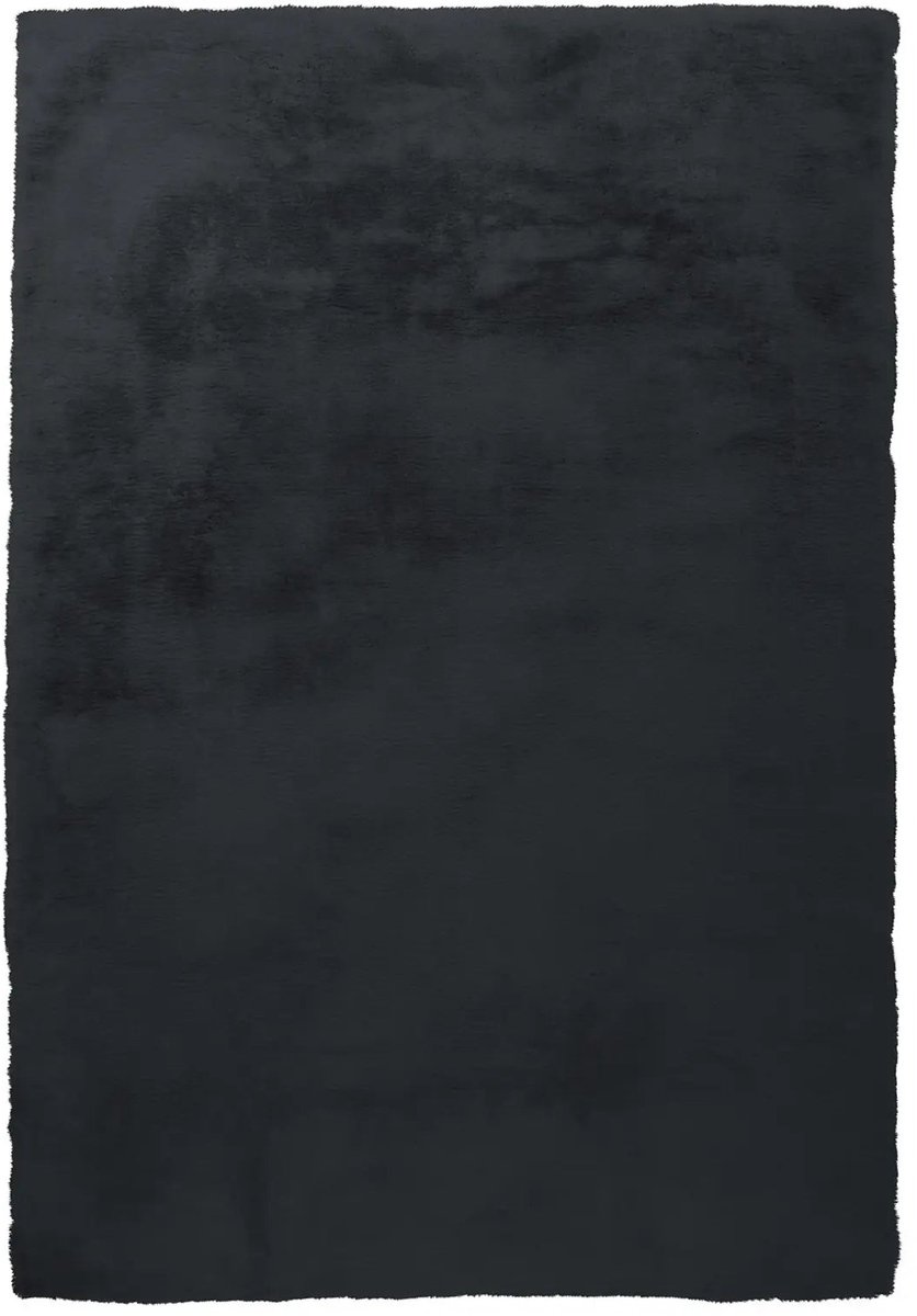Dutch XXL Fluffy Vloerkleed | Tapijt | Rabbit | Uni | Antraciet | 180x280 cm