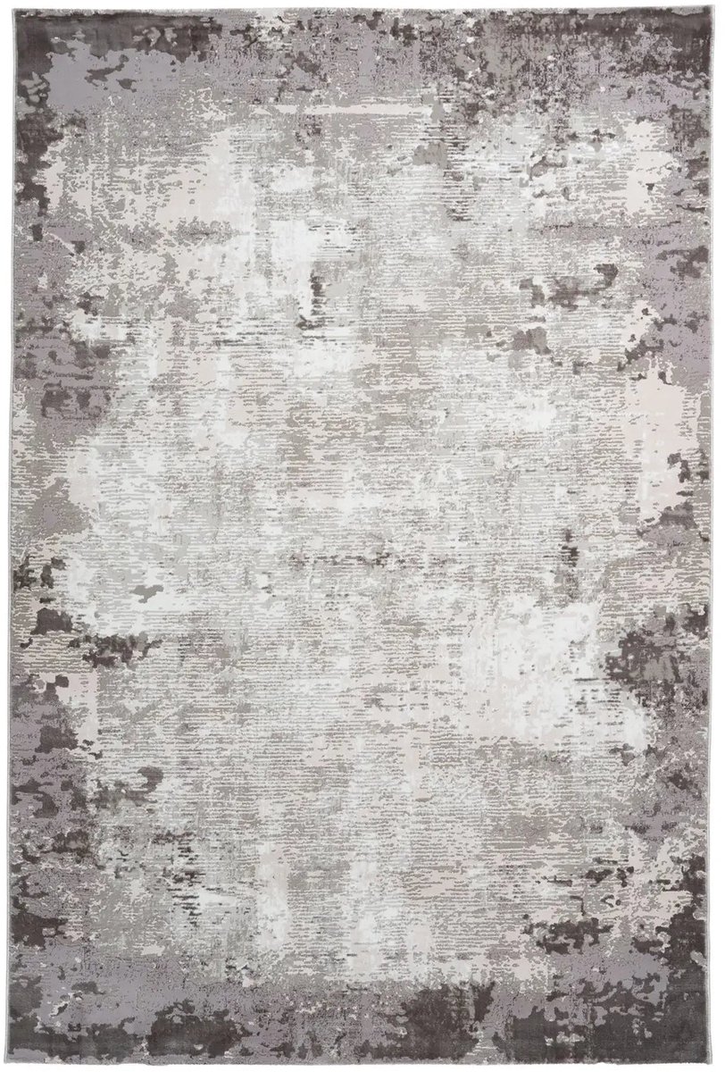 Dutch XXL Vintage Vloerkleed | Tapijt | Olivo | Abstract | Taupe | 160x230 cm