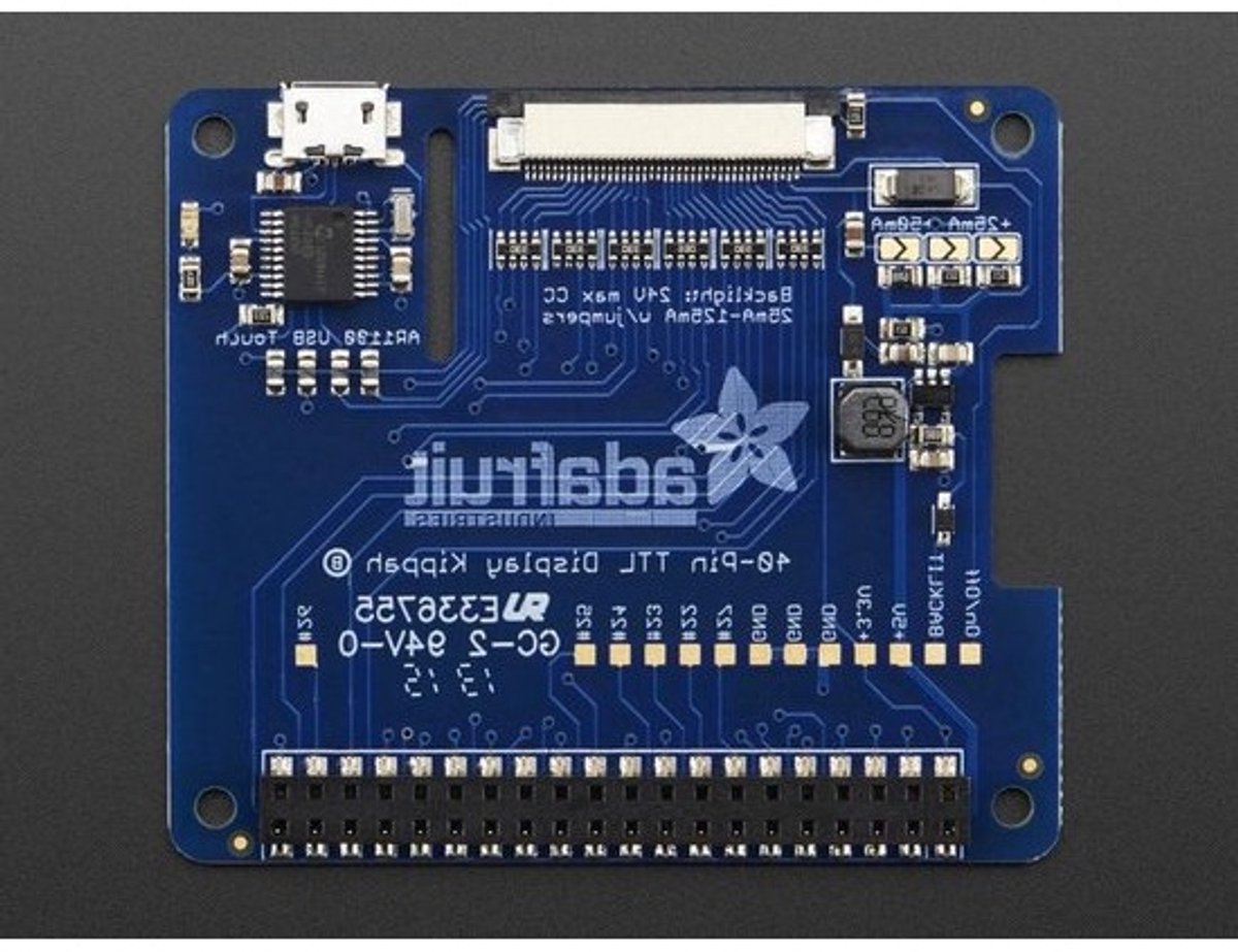 Raspberry Pi Display HAT - TFT Scherm Adapter - Embedded Projecten - Geen HDMI Decoder Nodig