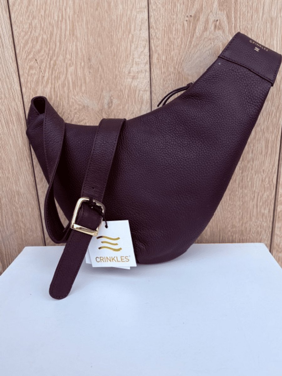 Crinkles Handtas Grape /bordeaux | Maat: One Size
