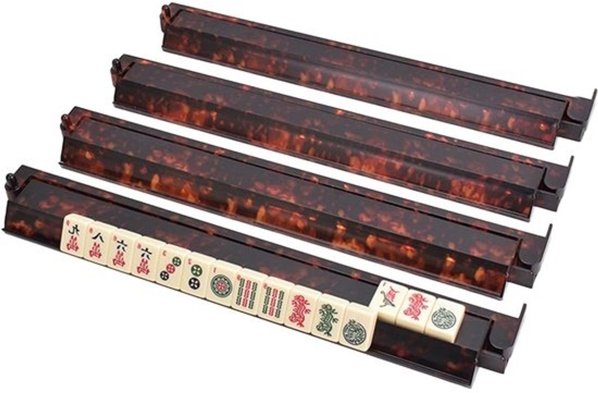 Mahjong Tegelstandaard - Mahjong Plank - Spel Organiseren - Antislip Basis - 4 stuks - Niet gespecificeerd
