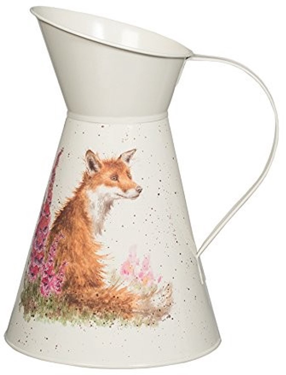 Foxglove Fox Flower Jug - Dicarbon staal - Beige