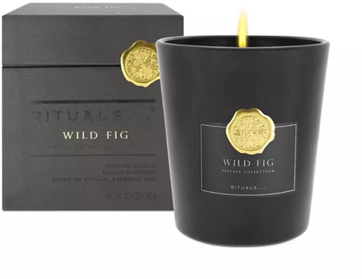 Geurkaars Wild Fig - Luxe Woondecoratie 360g