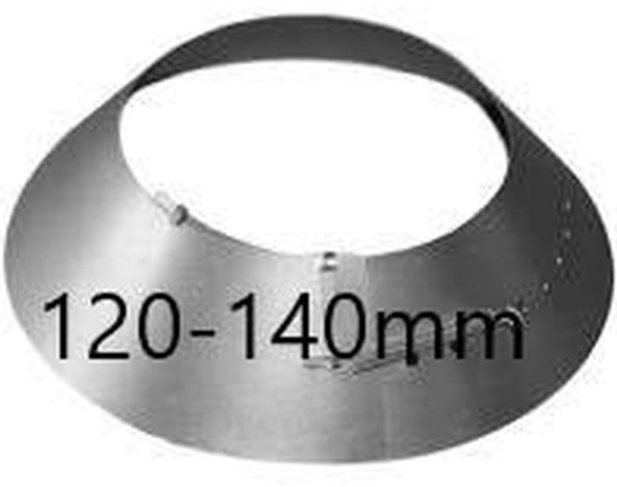 Verstelbare Rosette - 120-140 mm - Zilver