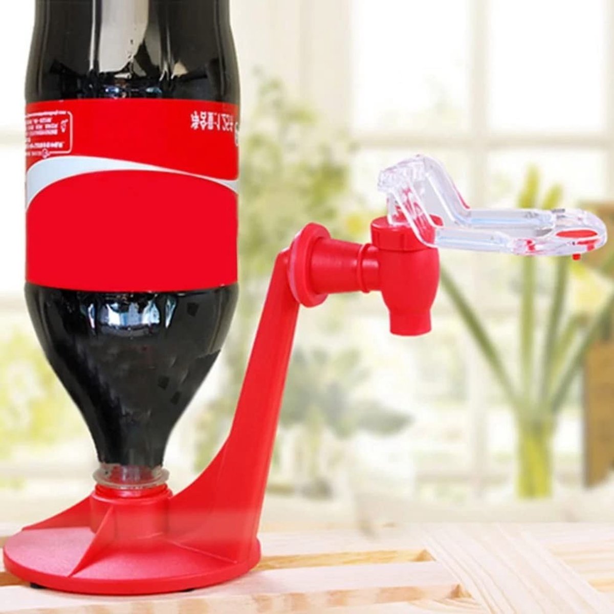 Soda Dispenser Fles - 2 Liter - Rood