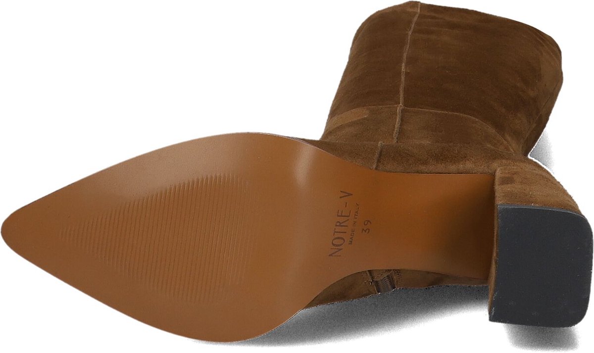 Notre-V 94894 Laarzen - Suède - Dames - Bruin - Maat 42