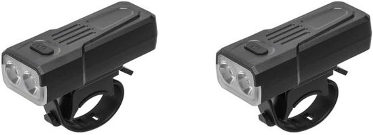 Fiets Koplamp - Fietslicht Oplaadbaar - Veilig Fietsen - 100 Lumen Helderheid - 48 Gram - Zwart