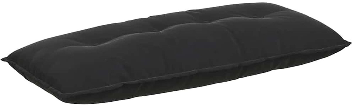Rugkussen - Corduroy - Zwart - 120 x 50 cm