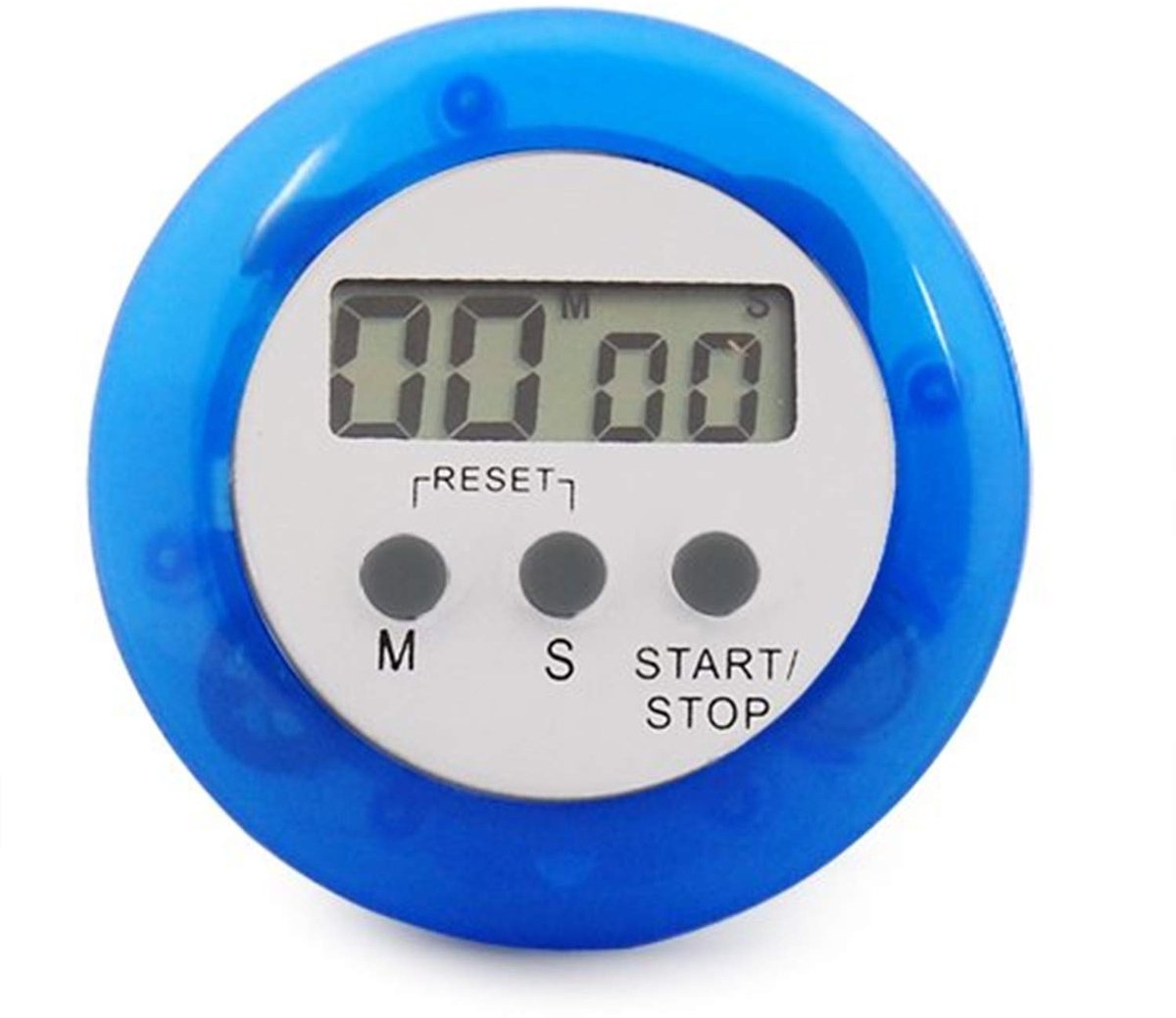 Digitale Keuken Timer - Lcd Scherm Circulaire Timer in Blauw