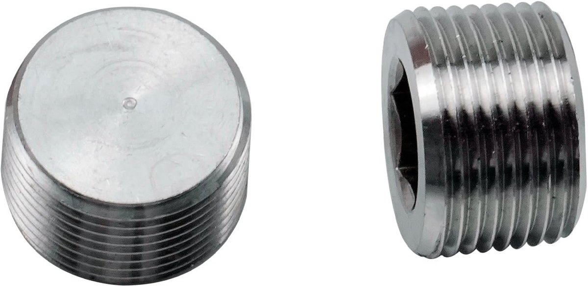 1/8 inch Fitting - 2 stuks