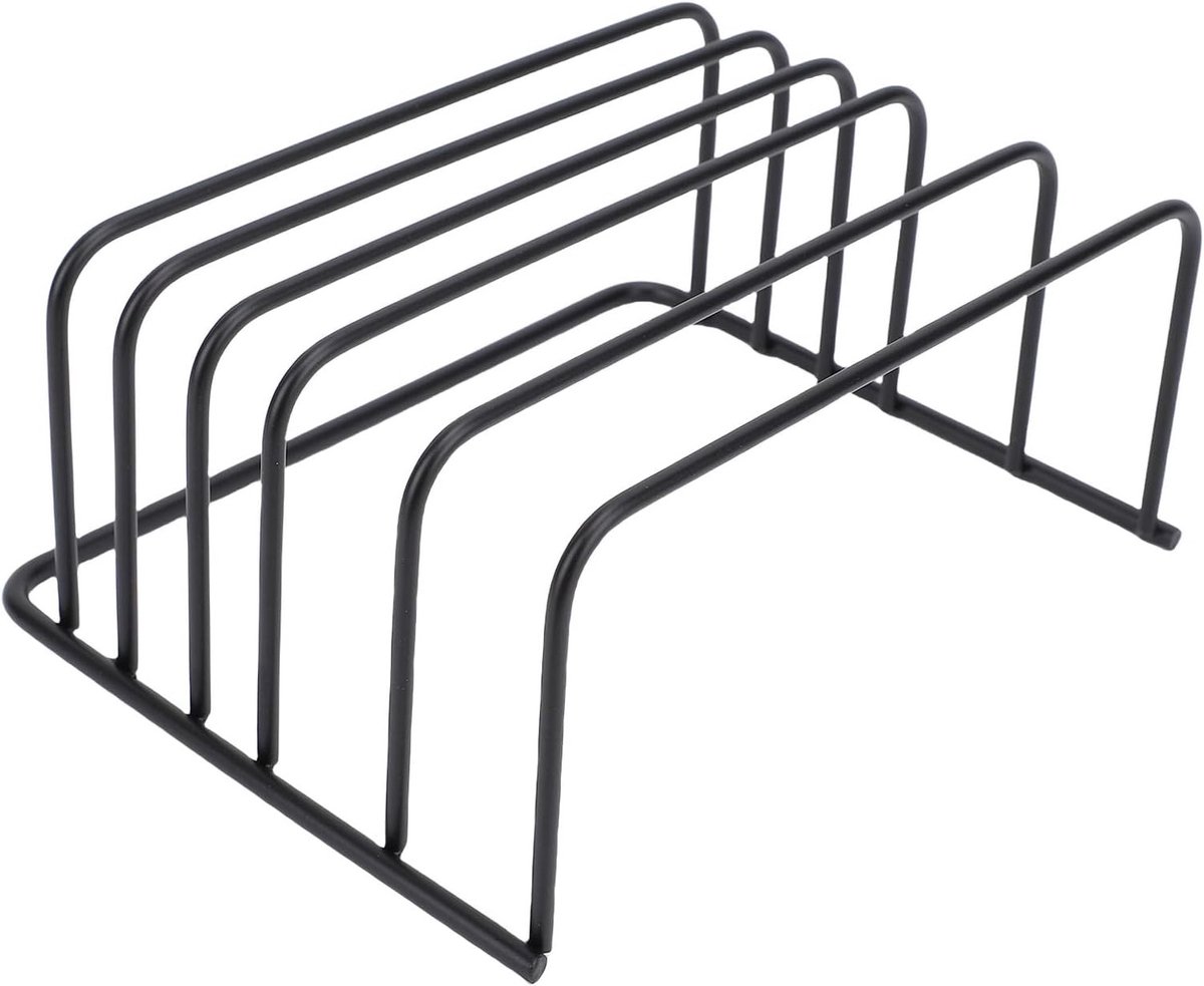 Multi-functionele metalen keukenorganizer voor snijplanken, kookgerei en keukengerei opslag