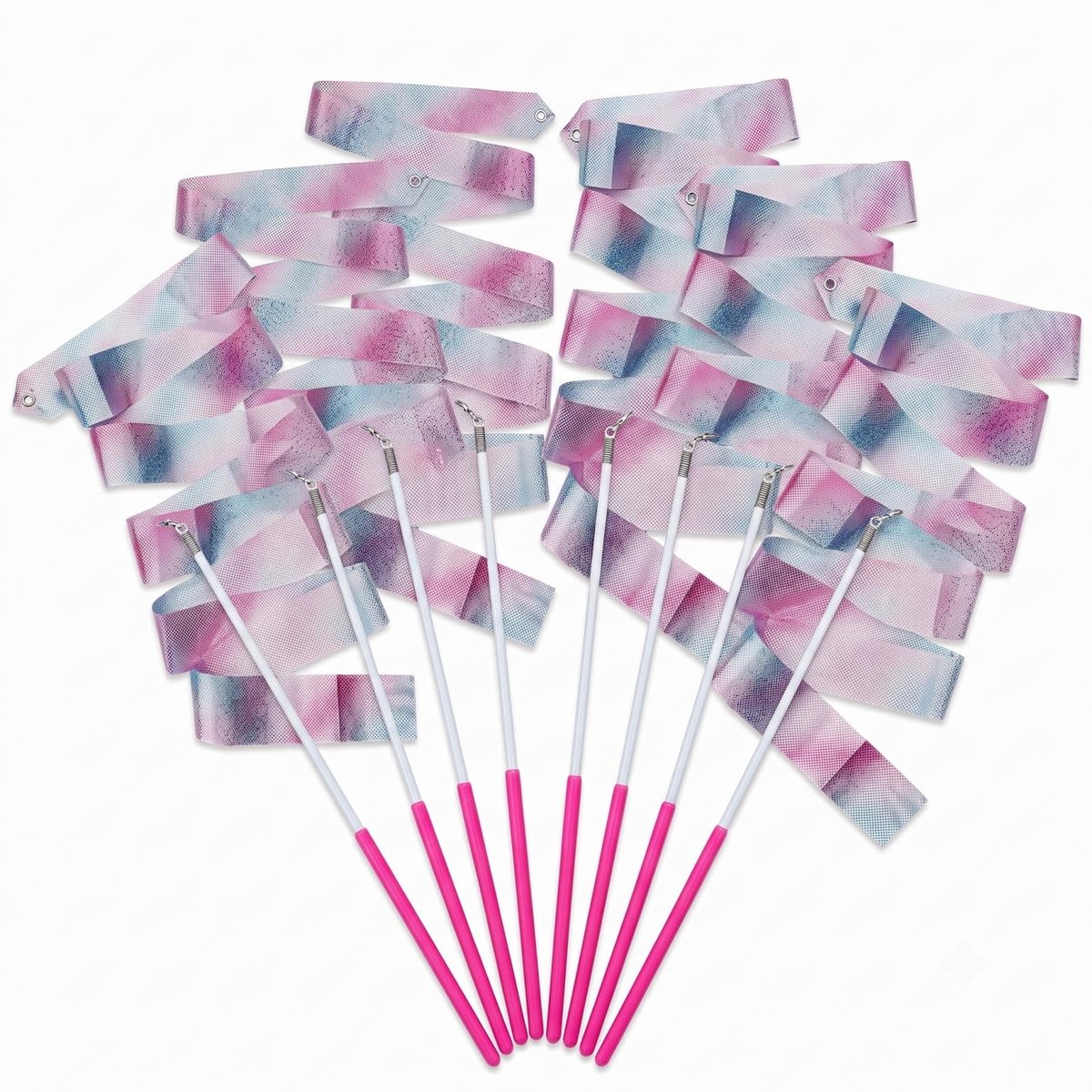 10 Dansbanden voor Kinderen - Glitter Gymnastiekbanden 2m