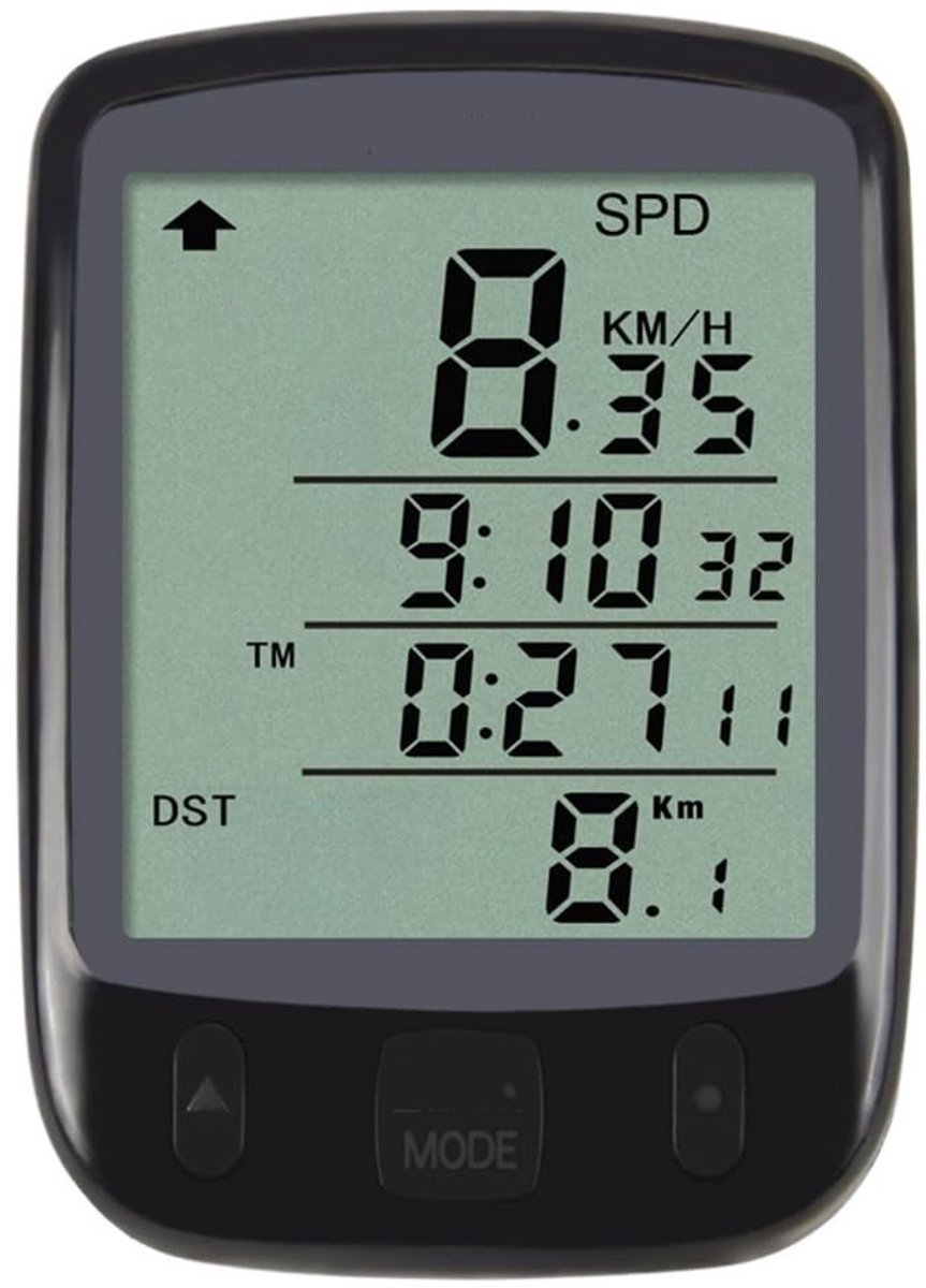 Fietskilometerteller - Waterdicht met fietscomputer