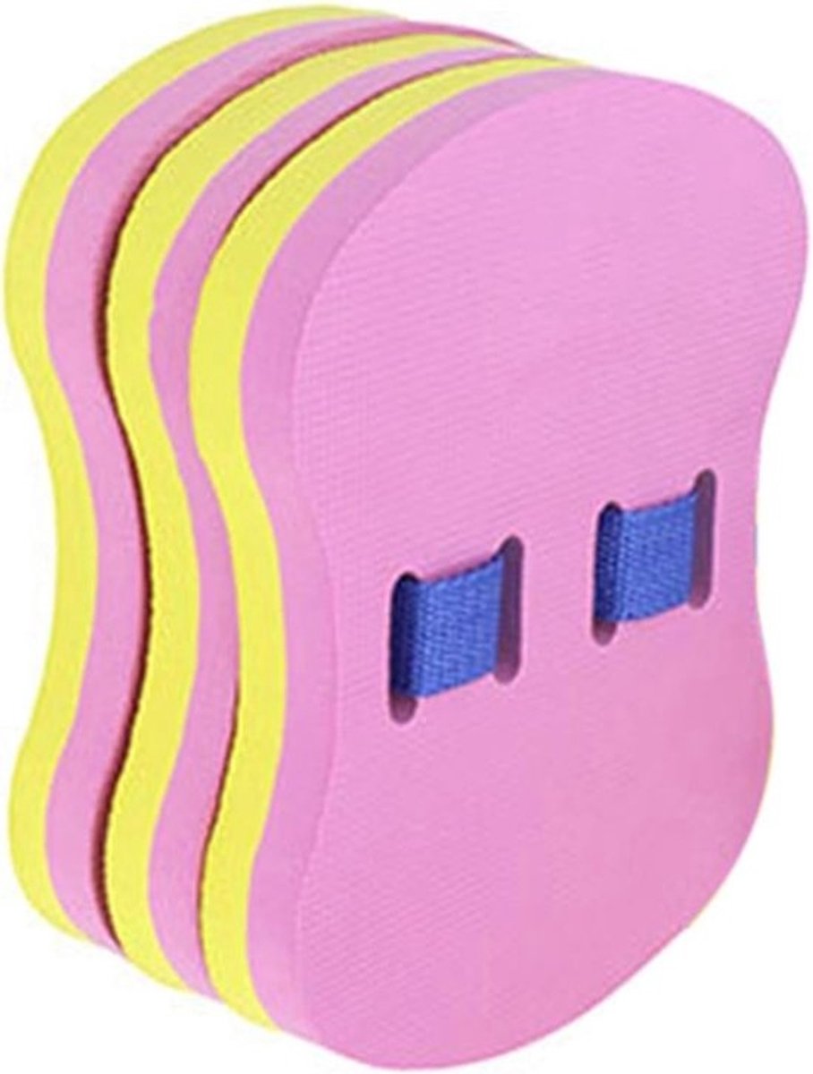Zwembaddrijver - Zwemhulp Vlotter - Veilig Zwemmen - Ergonomisch Rugontwerp - 27 x 18 cm - Meerkleurig