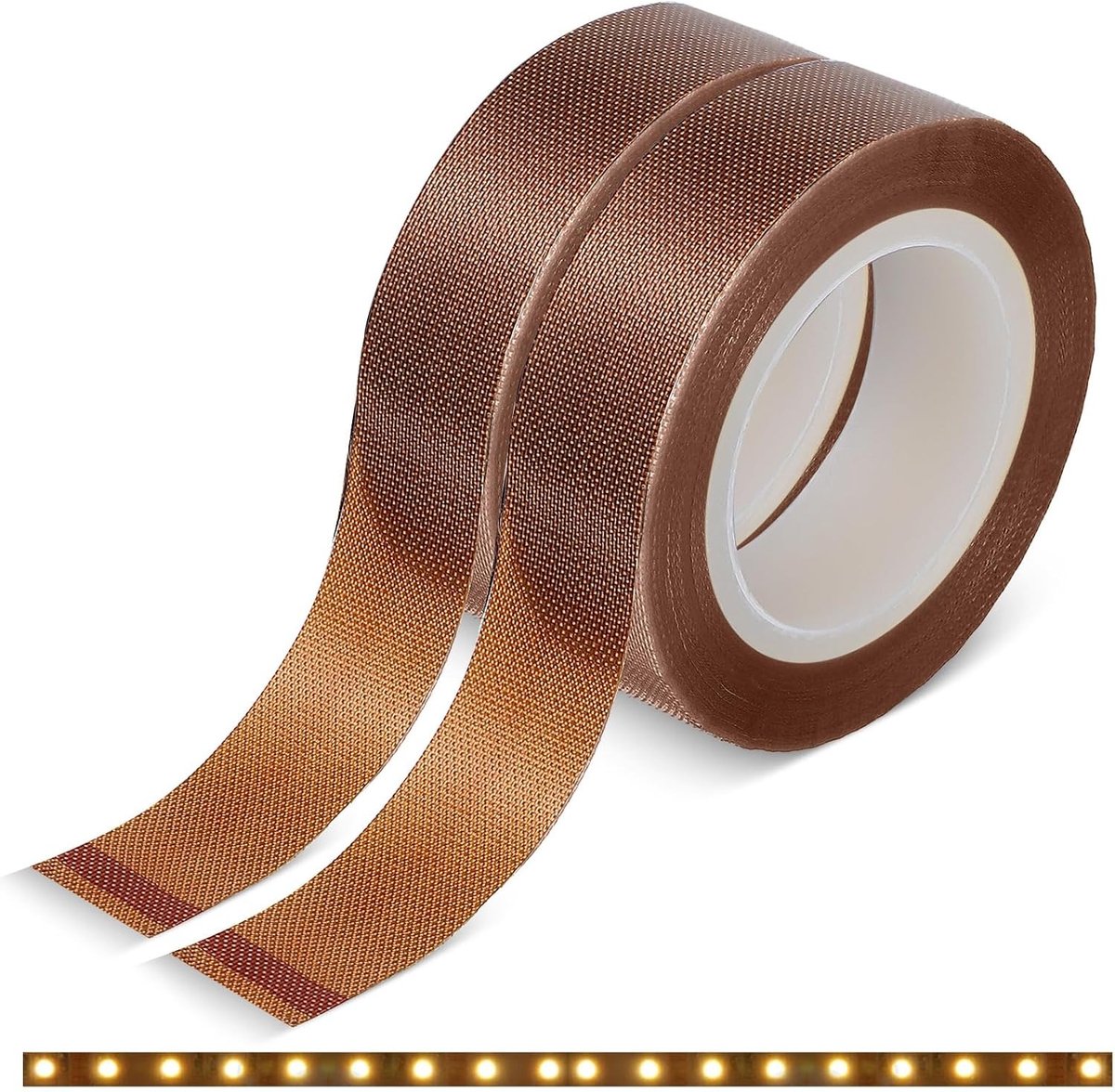 2 Rollen Zwarte Dimming Stickers voor LED Strips - Verlichting voor Slaapkamer, TV Achtergrondverlichting en Keuken Decoratie