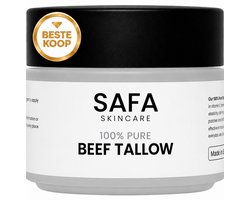 Safa Skincare - Beef Tallow - 100% PUUR - Handgemaakt - 100% Halal - 100% Natuurlijk - Grasgevoerd - Zonder Toevoegingen - Whipped - 50ml