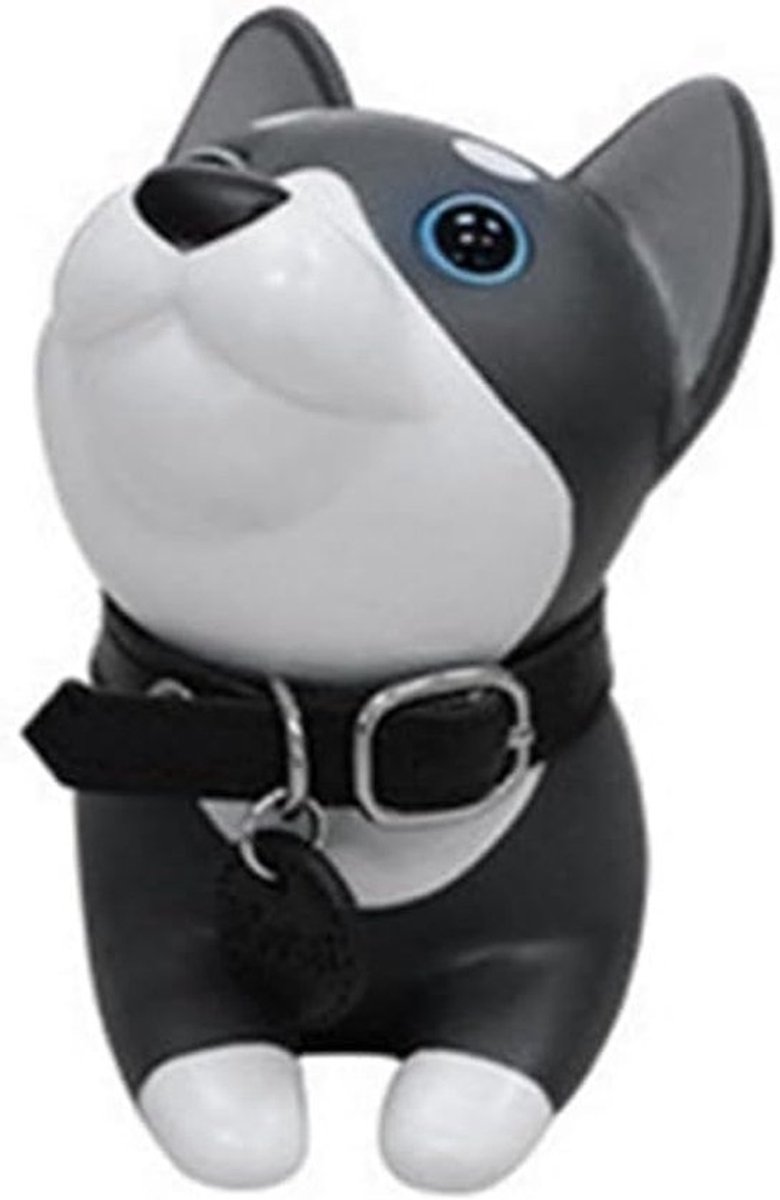 Cartoon Deurstopper - Dierenvorm Wig - Deuren Open Houden - Punch-vrije Installatie - 14 x 11 x 9 cm - Grijs
