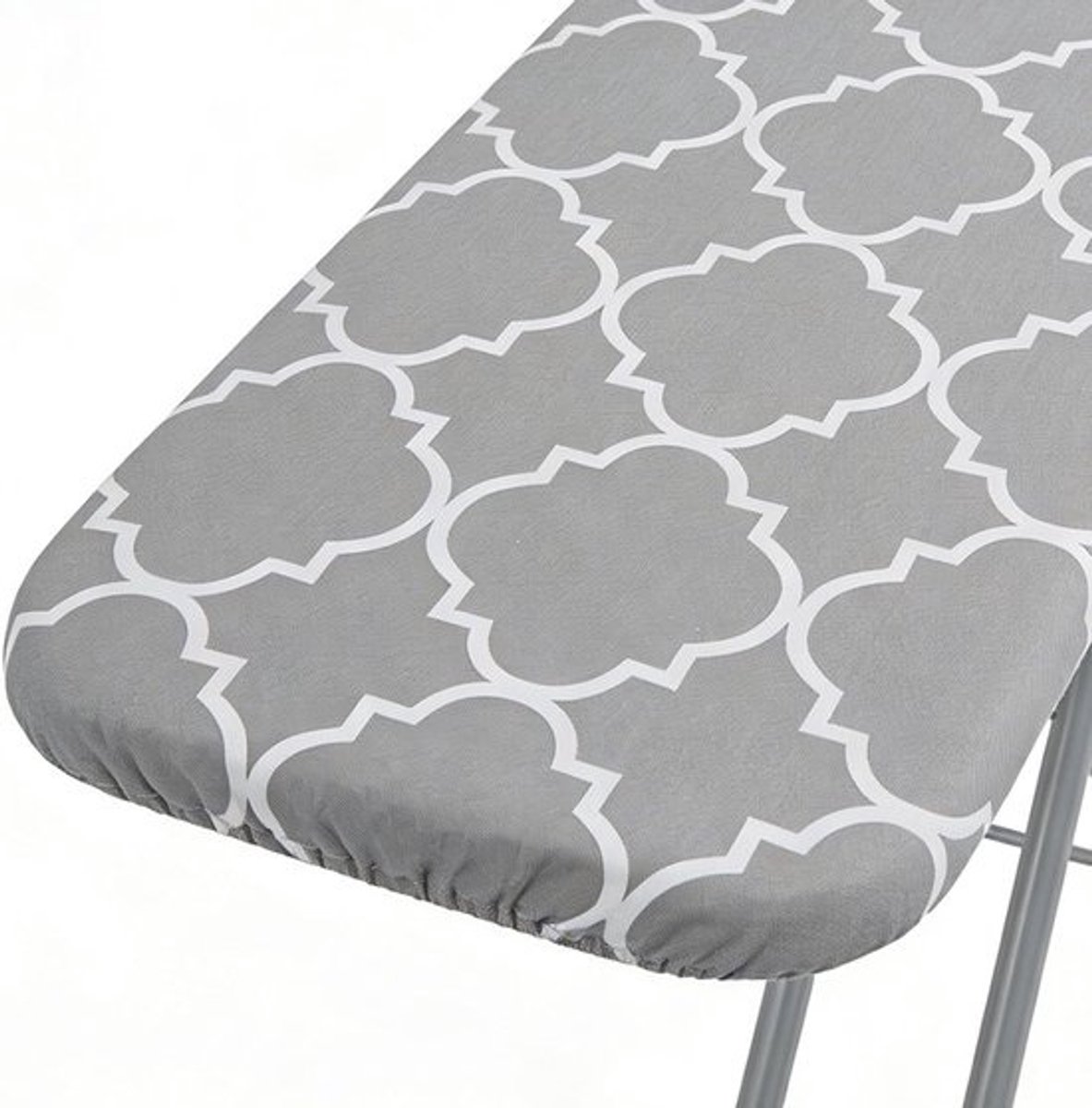 Strijkplankovertrek - Strijkplankhoes - Kleding Strijken - Warmte reflecterende coating - 100 x 39 cm - Grijs