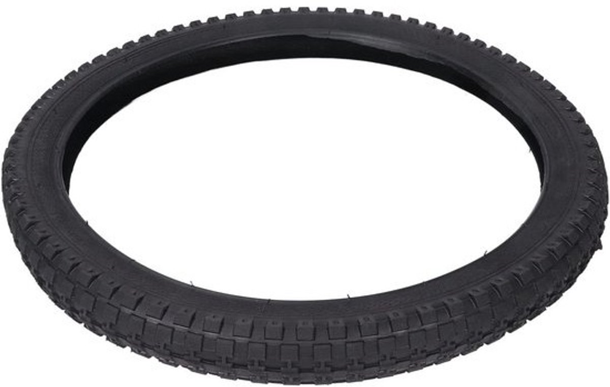 Fiets buitenband - Kinderband - Veilig Fietsen - Verdikt rubber - 20 x 2.4 inch - Zwart