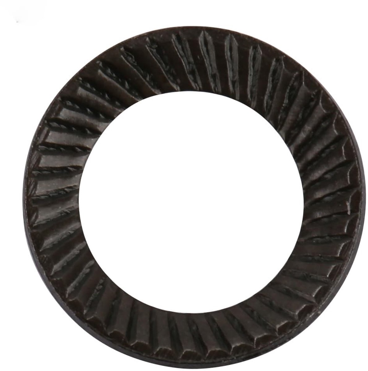 50 Stuks Stalen Rib Locking Discs voor M5 M6 M8 - Antislip Dubbele Klemringen voor Machineverbindingen en Toepassingen