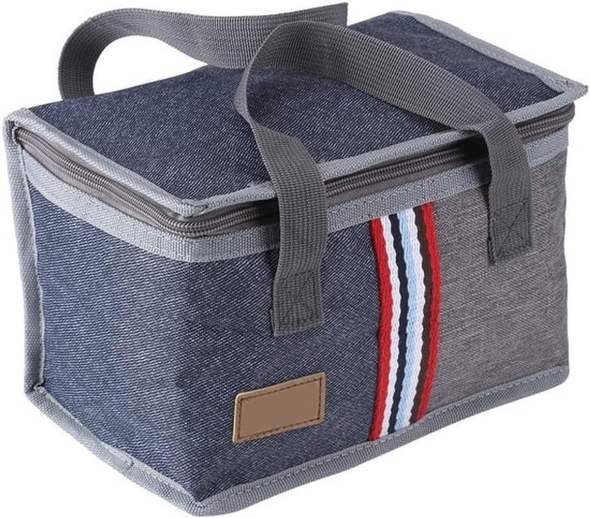 Draagbare geïsoleerde lunchbox koeltas, 2 stuks thermische tas voor voedselopslag, ideaal voor picknick en onderweg, lichtgewicht en multifunctioneel