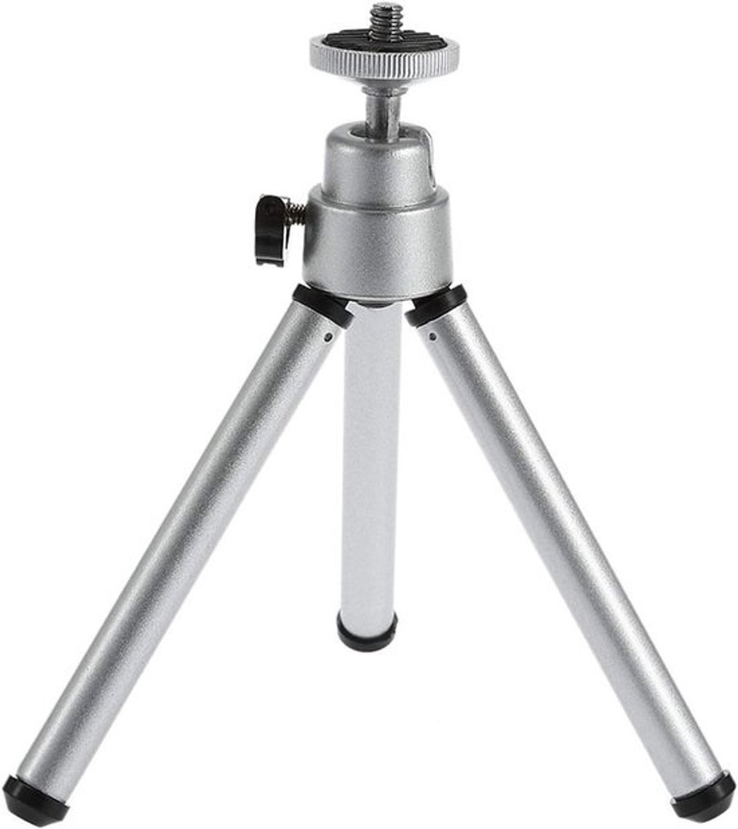 Projector Statief - Mini Projector Houder - Flexibel Plaatsen - Universele 1/4 Interface - 9.5-15.5cm Armlengte - Zilver