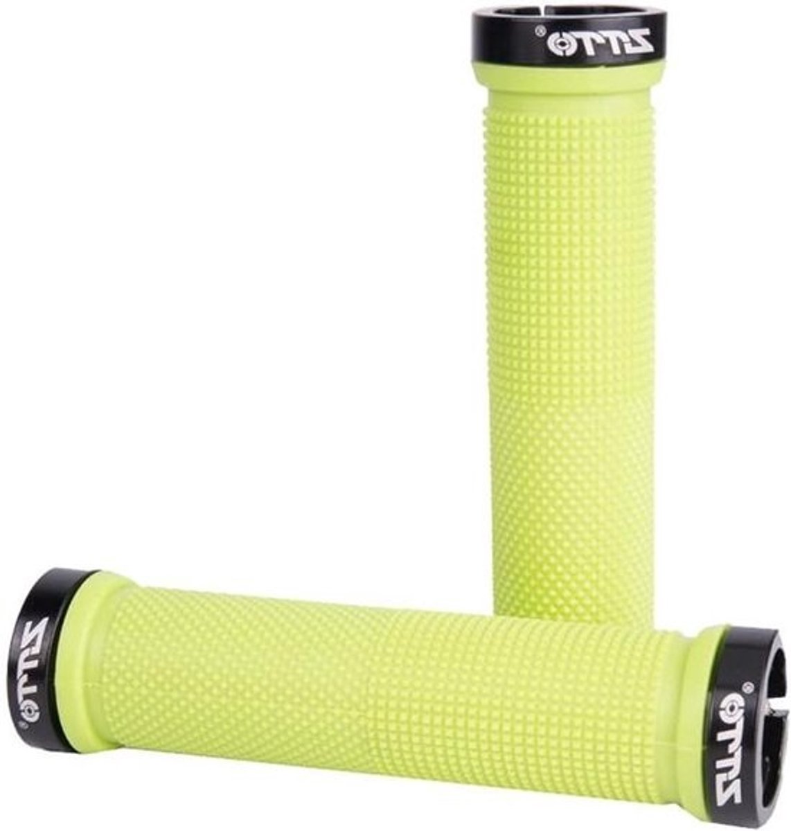 Fiets Handvatten - Stuur Grepen - Comfortabel Fietsen - Vergrendelring Ontwerp - 22.2mm Binnendiameter - Geel