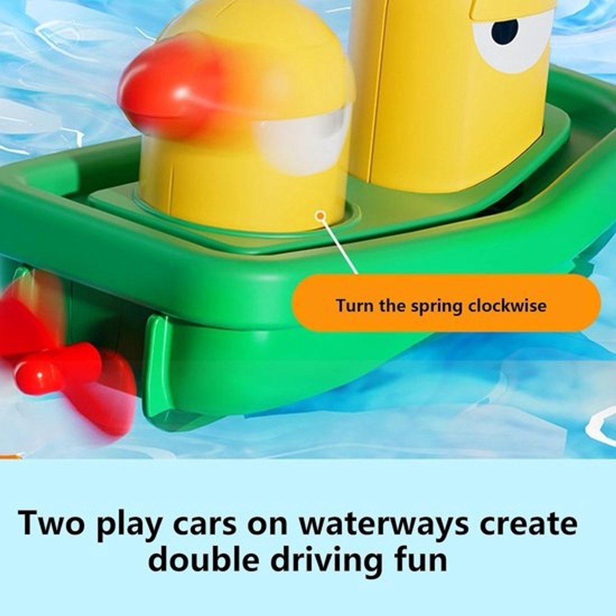 Badspeelgoed Set - Douchekop Badspel - Interactief Spelen - Gemotoriseerde Waterstralen - 32 x 26 x 13 cm - Meerdere Kleuren