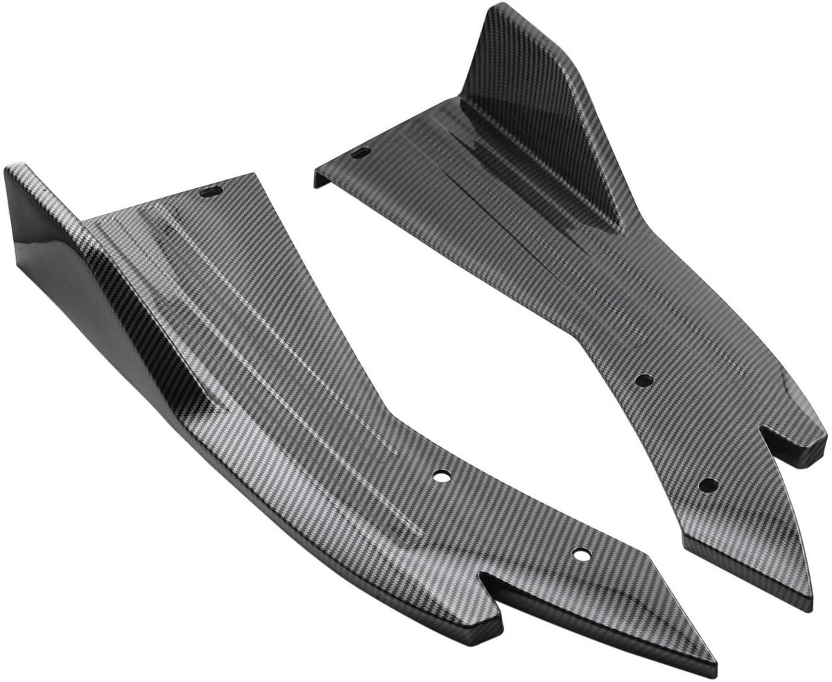 Achterbumper Spoiler Lip Diffuser - Beschermhoes - Zwart