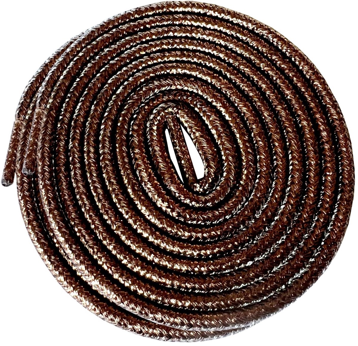 Ronde Metallic Schoenveters - Glitter Design - 115 cm