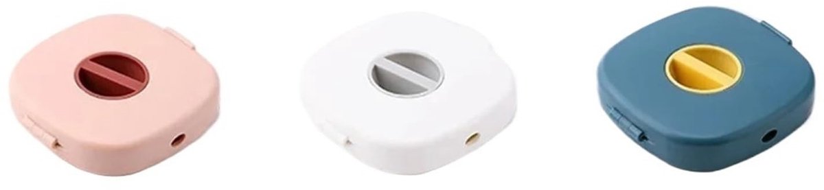Draagbare kabelhaspel - 3-delig compacte datakabelorganizer