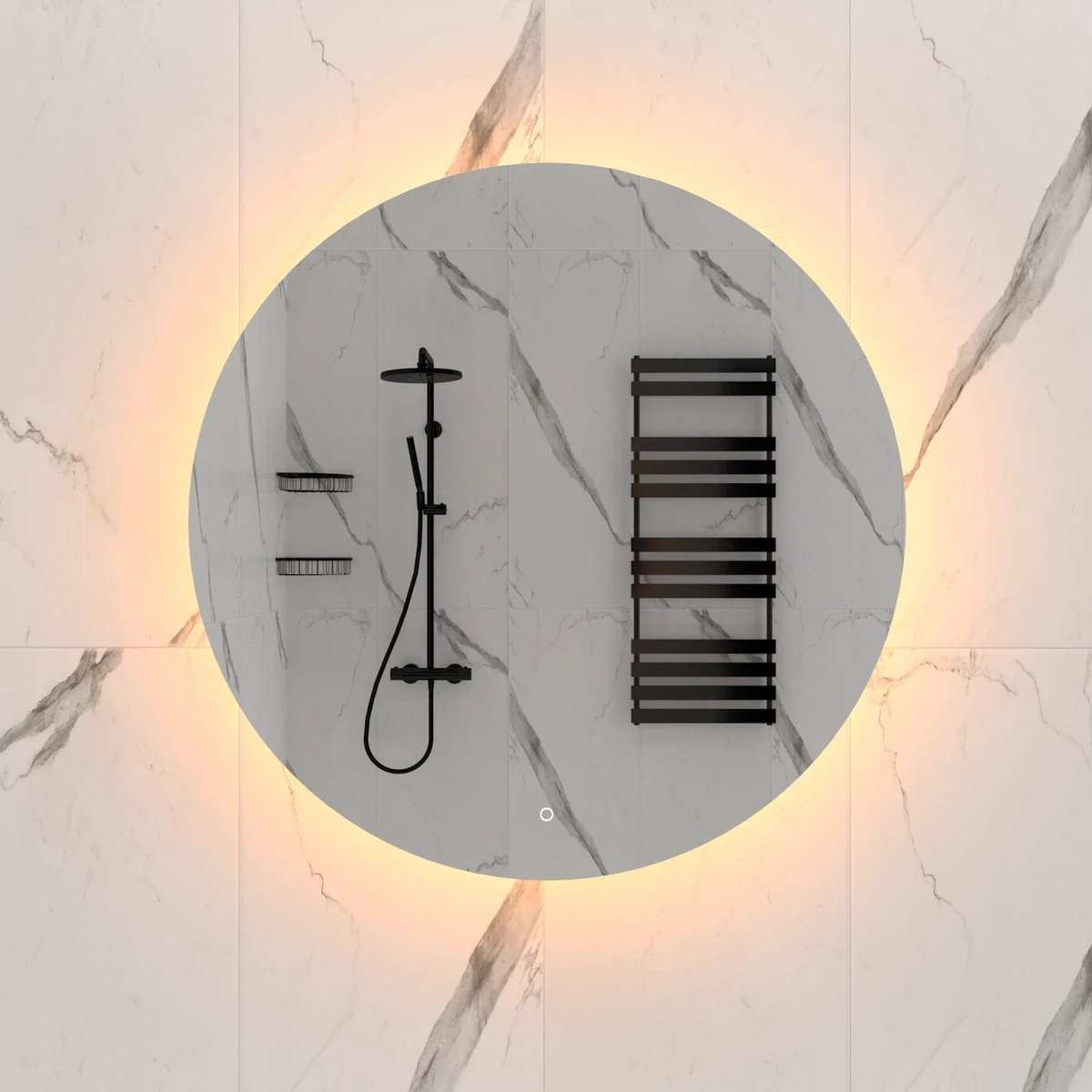 DutchLine - Soul Round Luxe Indirecte LED Spiegel - 100