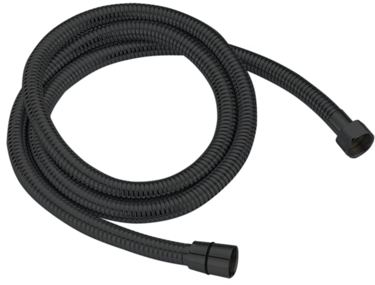 DutchLine - RVS Doucheslang 1.5m - Extra Sterk - Anti-Twist – Mat Zwart