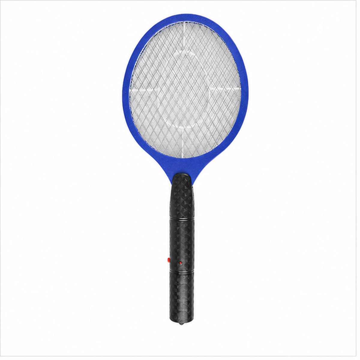 Elektrische vliegenmepper - Blauw/Zwart - Werkt op 2 AA-batterijen - Tegen vliegende insecten