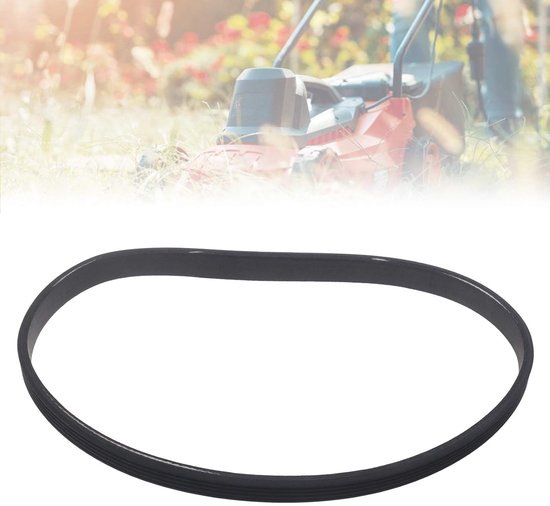 Aandrijfriem Grasmaaier - Vervangingsriem Rubber - Gazon Onderhoud - Gesloten Lus Ontwerp - 12 mm Breed - Zwart — afbeelding 3